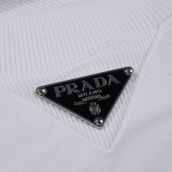 Sweatshirt Prada Milano Logo Patch PD053 - Image 3