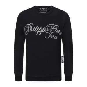 Sweatshirt Philipp Plein Inc Rhinestone Logo PP005