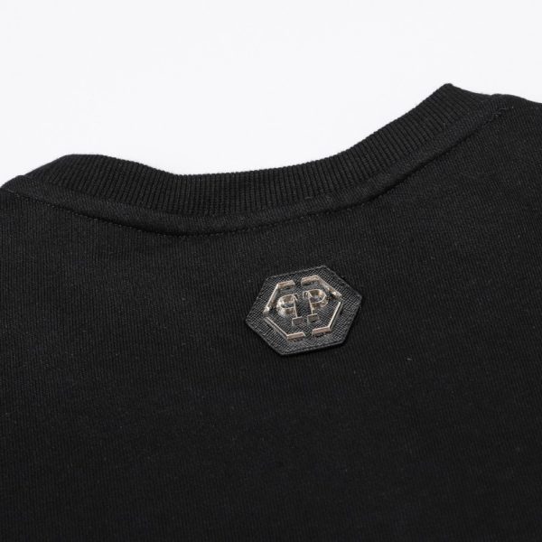 Sweatshirt Philipp Plein Inc Rhinestone Logo PP005 - Image 4