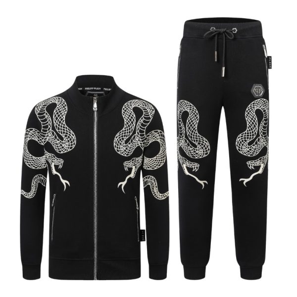 d114658_25120-1.jpg Tracksuit Philipp Plein Snake Embroidered Design PP006 - Image 1