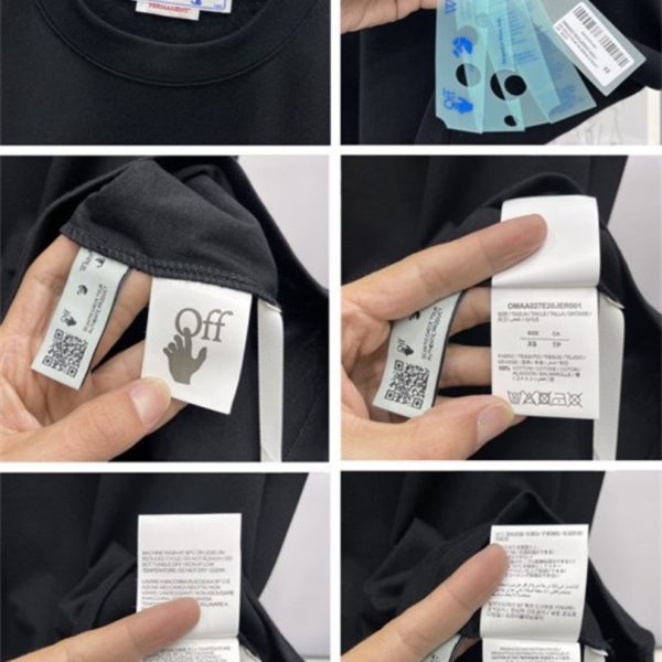 T-shirt Off-White Arrows Logo Graphic OFF020 - Image 8