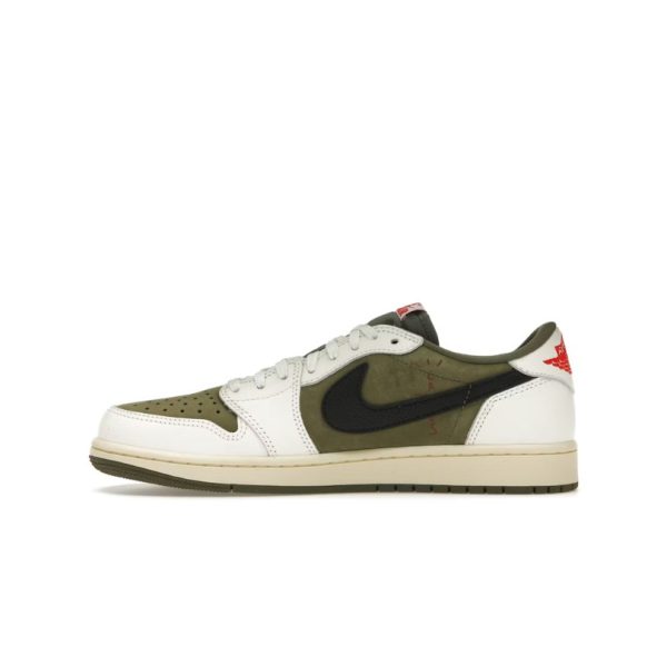 Jordan 1 Low Travis Scott Medium Olive JDN002 - Image 2