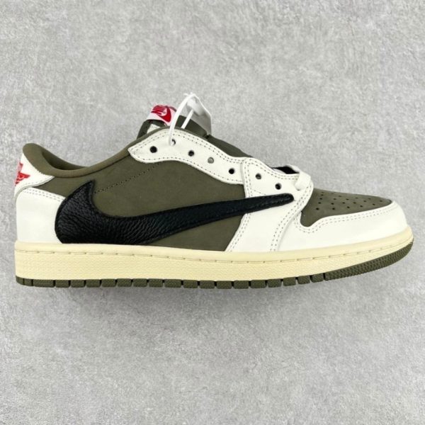 Jordan 1 Low Travis Scott Medium Olive JDN002 - Image 6