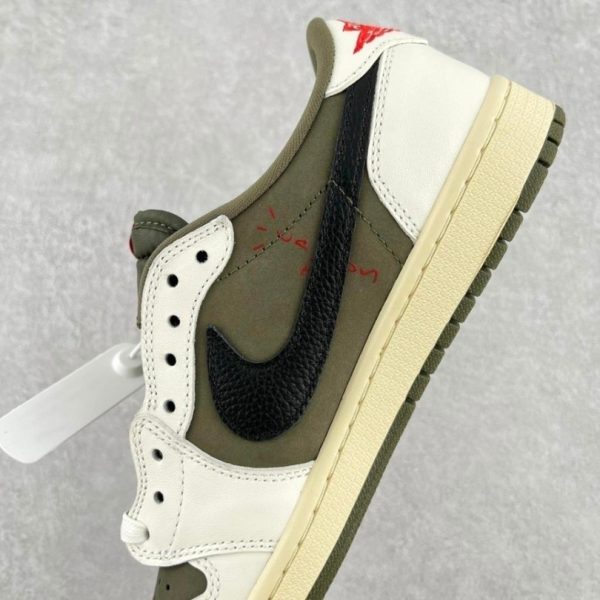 Jordan 1 Low Travis Scott Medium Olive JDN002 - Image 8