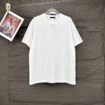 T-shirt Prada Logo Patch Black/White PD054 - Image 2
