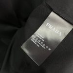 T-shirt Prada Logo Patch Black/White PD054 - Image 10