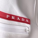 Tracksuit Prada White Full-Zip Casual Set PD055 - Image 6