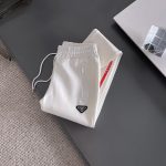 Tracksuit Prada White Full-Zip Casual Set PD055 - Image 7