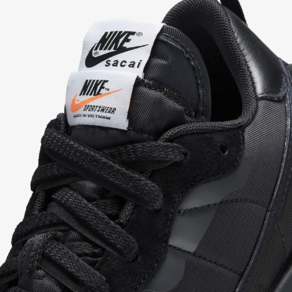 Sacai x Nike VaporWaffle Black and Gum NK006 - Image 6