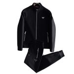 Tracksuit Prada White Full Zip Edition PD056