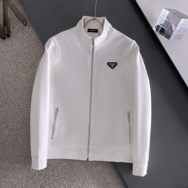 Tracksuit Prada White Full Zip Edition PD056 - Image 4