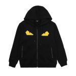 Hoodie Fendi Eyes Graphic Zip FE002