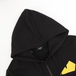 Hoodie Fendi Eyes Graphic Zip FE002 - Image 4