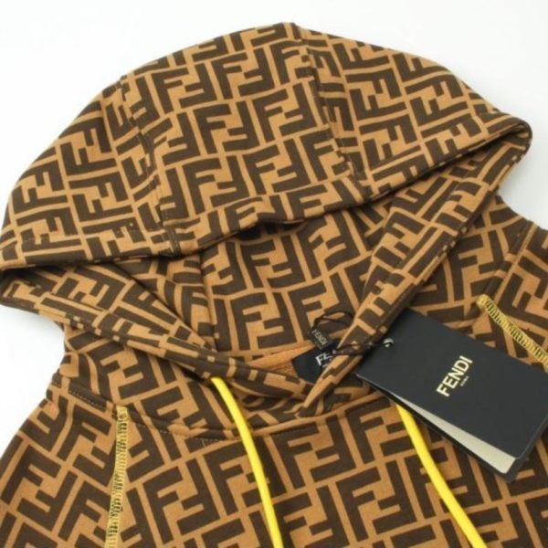Hoodie Fendi Fendi FF Monogram FE004 - Image 8