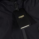 Jacket Windbreaker Fendi Eyes Black FE005 - Image 7