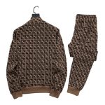 Set Tracksuit Fendi FF Monogram Beige FE006 - Image 2