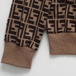 Set Tracksuit Fendi FF Monogram Beige FE006 - Image 8