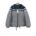 Jacket Christian Dior Monogram Hooded Puffer DO066