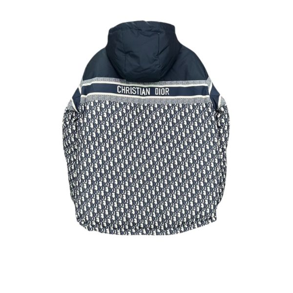 Jacket Christian Dior Monogram Hooded Puffer DO066 - Image 2