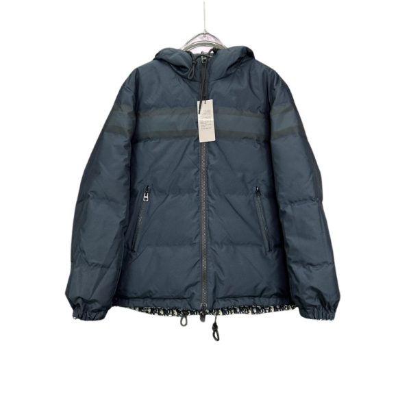 Jacket Christian Dior Monogram Hooded Puffer DO066 - Image 3
