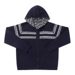 Hoodie Christian Dior Monogram Knit Jacket DO067 - Image 2