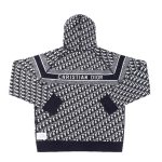 Hoodie Christian Dior Monogram Knit Jacket DO067 - Image 7