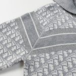 Hoodie Christian Dior Monogram Knit Jacket DO067 - Image 9