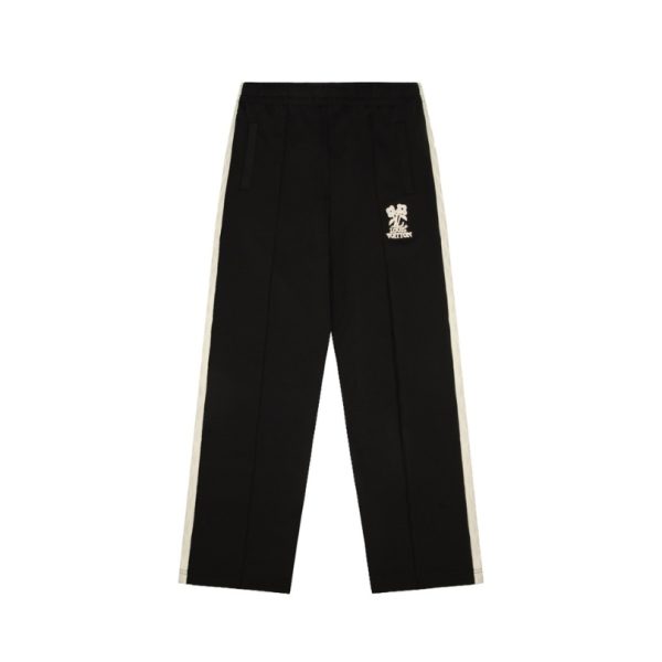 d115117_25004-1.jpg Track Pants Louis Vuitton LV Lovers Black LV062 - Image 1