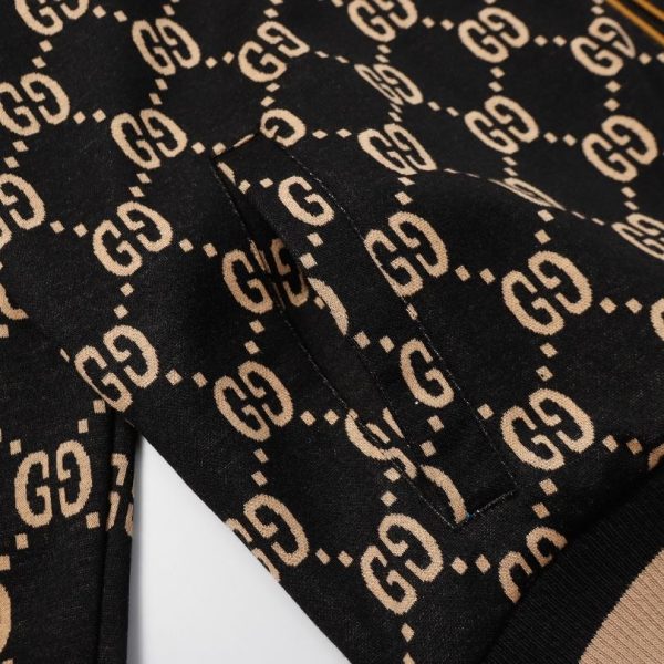 Jacket Track Gucci GG Monogram Black GC105 - Image 4