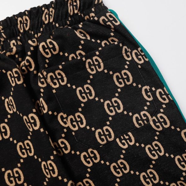 Pants Gucci GG Monogram Black GC106 - Image 5