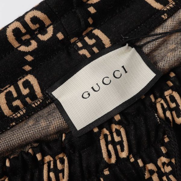 Pants Gucci GG Monogram Black GC106 - Image 13
