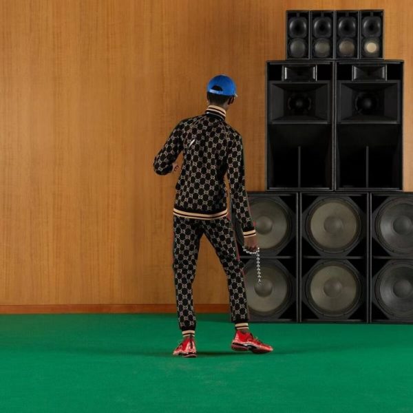 Set Tracksuit Gucci GG Monogram Black GC107 - Image 13