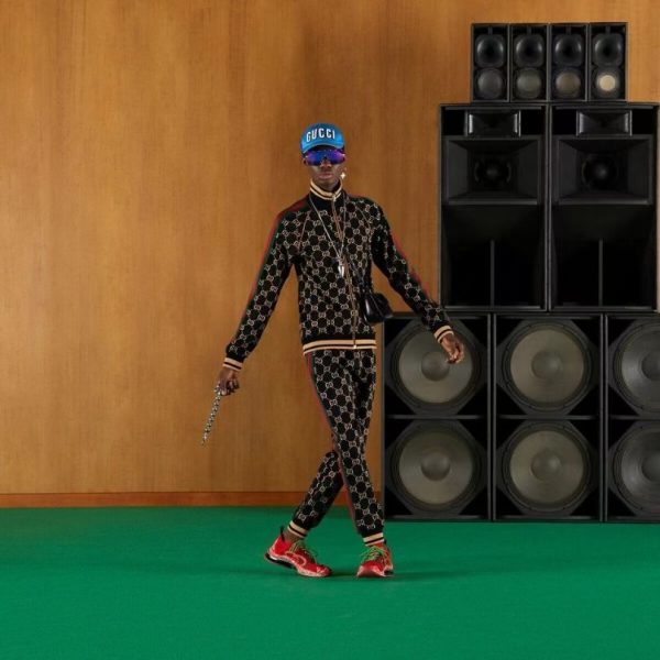 Set Tracksuit Gucci GG Monogram Black GC107 - Image 14