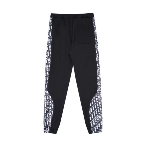 Pants Track Dior Monogram Black DO067 - Image 2