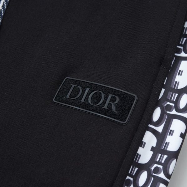 Pants Track Dior Monogram Black DO067 - Image 3