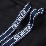 Pants Track Dior Monogram Black DO067 - Image 4