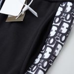 Pants Track Dior Monogram Black DO067 - Image 8