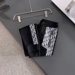 Set Tracksuit Dior Monogram Black DO068 - Image 5