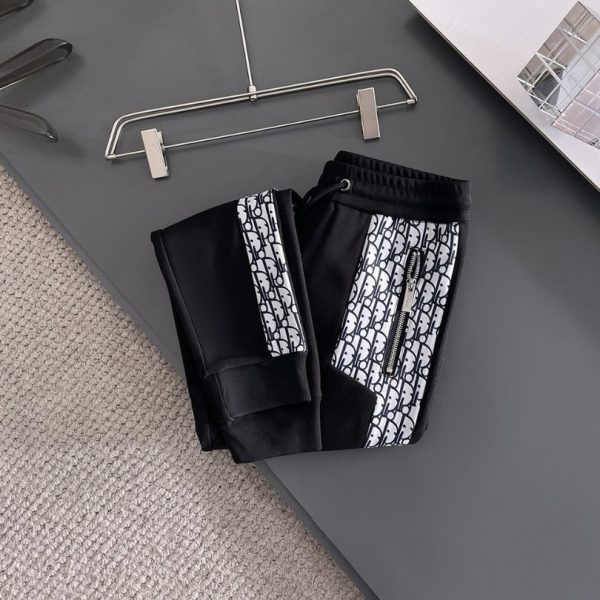 Set Tracksuit Dior Monogram Black DO068 - Image 5