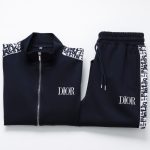 Set Dior Monogram Track Jacket and Pants DO069 - Image 3