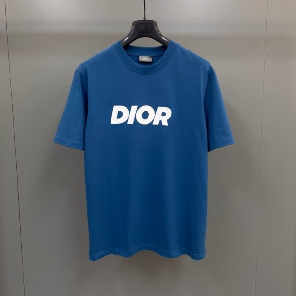 d115292_21431-1.jpg T-shirt Dior Logo Blue DO070 - Image 1
