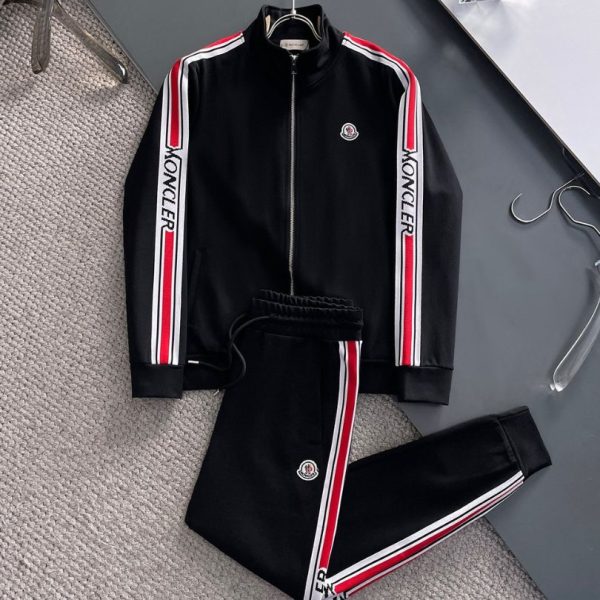 d115343_25076-1.jpg Tracksuit Moncler with Logo Stripes MCL001 - Image 1