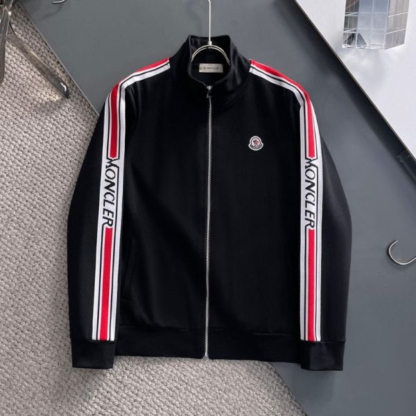 Tracksuit Moncler with Logo Stripes MCL001 - Image 2