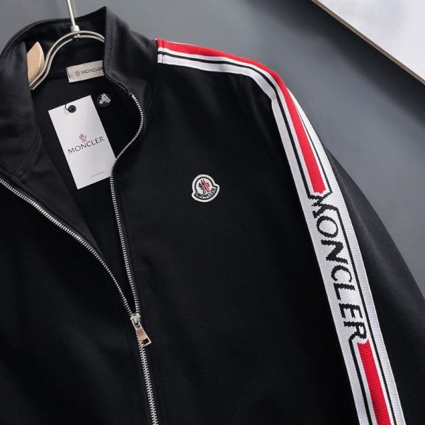 Tracksuit Moncler with Logo Stripes MCL001 - Image 6