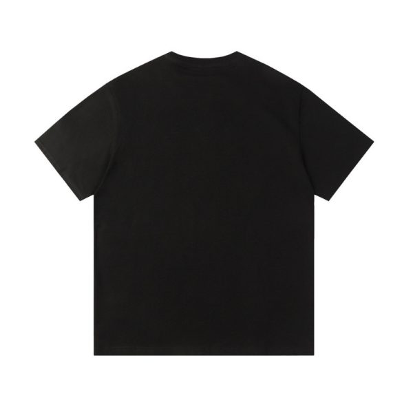 T-shirt Moncler Logo Black and Pink MCL004 - Image 2