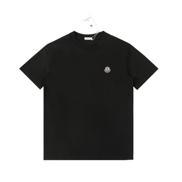T-shirt Moncler Logo Patch Cotton MCL007 - Image 2