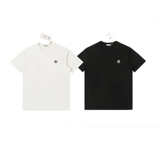 T-shirt Moncler Logo Patch Cotton MCL007 - Image 4