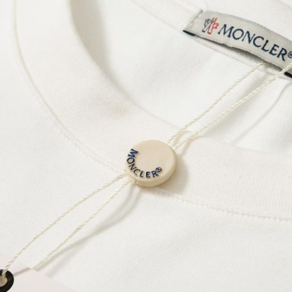 T-shirt Moncler Logo Patch Cotton MCL007 - Image 7