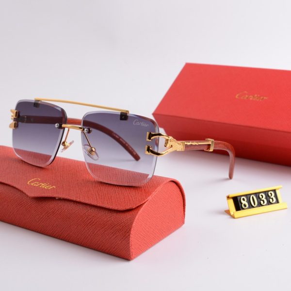 Sunglasses Cartier Rimless CTR001 - Image 3
