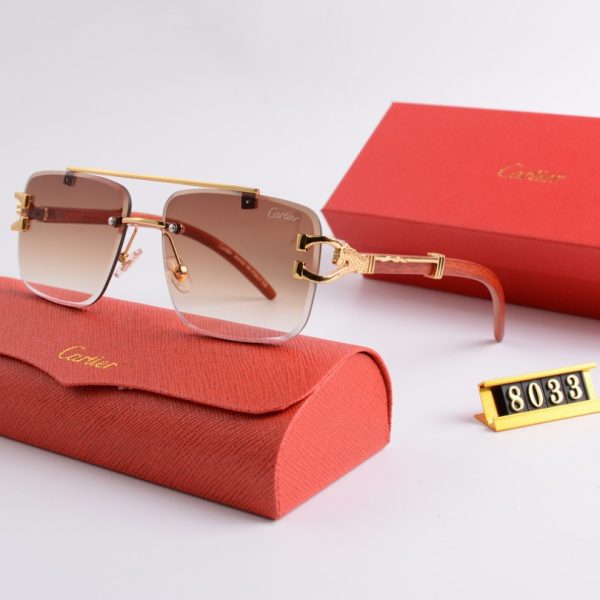 Sunglasses Cartier Rimless CTR001 - Image 5